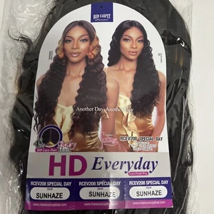 Red Carpet Perücke RCEV208 Special Day SUNHAZE 27" lang lockig HD Lace Teil Babyhaar - Bild 1 von 10