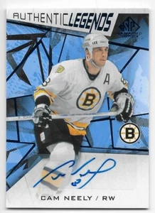 21/22 SP GAME USED AUTHENTIC LEGENDS BLUE AUTOGRAPH Cam Neely #112 GROUP D - Picture 1 of 1