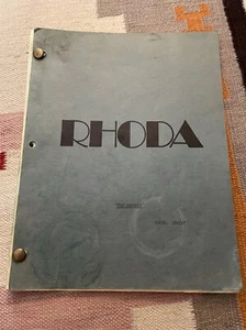 Rhoda TV Show Original Script The Shower 1974 Valerie Harper AS IS 1970s Classic - Picture 1 of 12