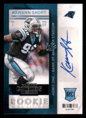 2013 Panini Contenders #159A Kawann Short AU RC - Image 1 of 2