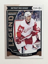 2015-16 O-Pee-Chee #584 Chris Chelios Detroit Red Wings Hockey Card