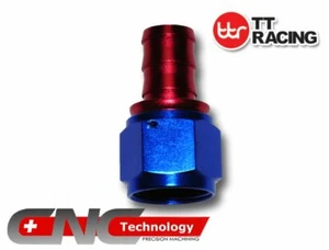 -4 AN 4 AN4 STRAIGHT PUSH ON LOCK SOCKETLESS FUEL OIL HOSE END FITTING ADAPTER - Picture 1 of 1