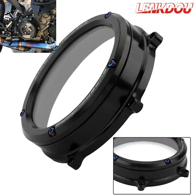 CNC Racing Clear Clutch Cover For Ducati 1199 Panigale S/R 1299 Panigale 959 V2  - Image 1 of 4