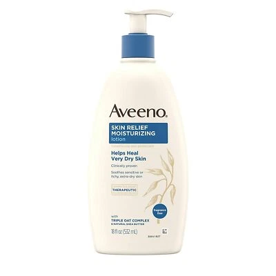 Loción hidratante Aveeno Skin Relief para piel sensible muy seca 18 fl. oz Foto 1 de 2