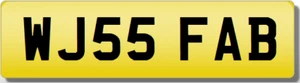 WJ WJS ABSOLUTELY FABULOUS!! Private Cherished Registration Number Plate - Picture 1 of 1