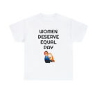 Woman Deserve Equal Pay-Unisex Heavy Cotton Tee