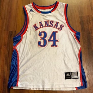 Rare Men’s Adidas Paul Pierce Kansas Jayhawks Jersey Mens Sz Small S - Picture 1 of 6