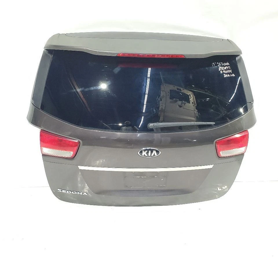 2015 2016 起亚塞多纳原始设备制造商 MBN 钛棕色完整舱口组件 — 第 1/4 张图片