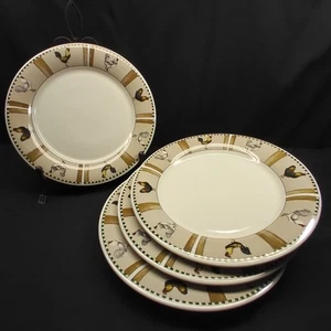 Oneida "On the Farm" Speiseteller 101/2" 4er Set Huhn Hahn Country - Bild 1 von 13