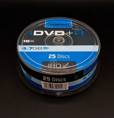 Intenso - DVD+R - 4.7GB - 120min - 16x - 24Discs - Image 1 of 3
