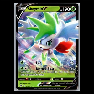 Shaymin V 013/172 Ultra Rare - Brilliant Stars Pokemon Card - Picture 1 of 1