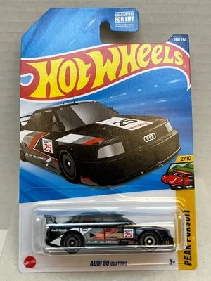NIP 2025 Hot Wheels Mainline Audi 90 Quattro 199/250 Black Peak Pursuit 2/10 - Image 1 of 4