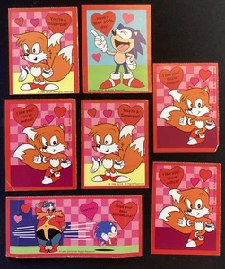 Vintage Sonic The Hedgehog Valentines 1994 See Photos - Picture 1 of 2
