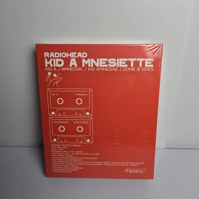 Radiohead Kid A Mnesiette Cassette Tape Box Set Sealed Amnesiac Amnesia Thom - Image 1 of 4