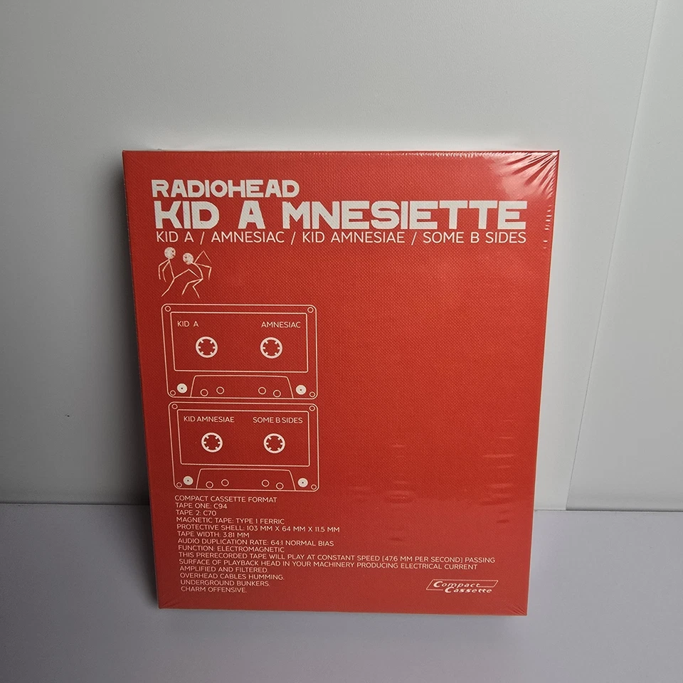 Radiohead Kid A Mnesiette Cassette Tape Box Set Sealed Amnesiac Amnesia Thom - Image 1 of 4