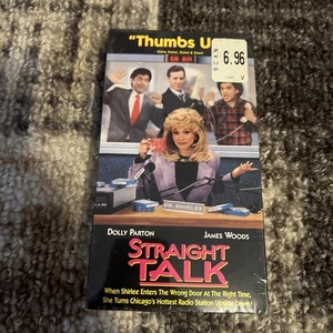 Straight Talk (VHS, 1992) New Factory Sealed Dolly Parton   Buy 2 Get 1 Free - Picture 1 of 3