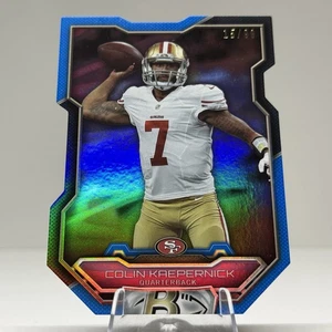 2015 Bowman Die-Cuts Colin Kaepernick #BCDC-CK Blue /99 SP - Picture 1 of 2