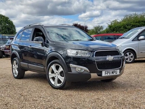 2011 CHEVROLET CAPTIVA 2.2 VCDi LTZ 5 DOOR 7 SEATER AUTOMATIC BLACK - Picture 1 of 20