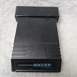 Atari 2600 INTERNATIONAL SOCCER 1982 Video Game Cartridge - Picture 1 of 3