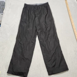Vintage Starter Gray Nylon Track Pants Men’s Medium Elastic Waist Retro 90s - Picture 1 of 6