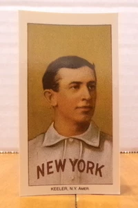 TARJETA DE BÉISBOL COOL TOBACCO REIMPRESIÓN 1988 SWEET CAPORAL WILLIE KEELER N.Y. AMER. - Imagen 1 de 2