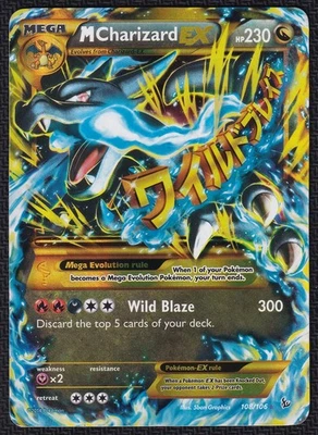 Pokemon M Charizard EX 108/106 Holo XY Flashfire - Image 1 of 4