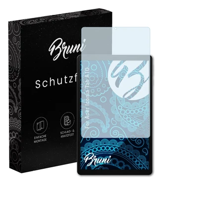 Bruni 2x Folie für Acer Iconia Tab A10 Schutzfolie Displayschutzfolie - Bild 1 von 4