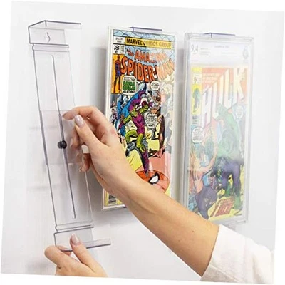  Comic Mount 5 Pack, Comic Book Shelf Stand or Wall Mount Display, 5 Mounts - Image 1 of 4