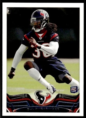 DJ Swearinger 2013 Topps #63 RC Houston Texans Football Card - Image 1 of 2