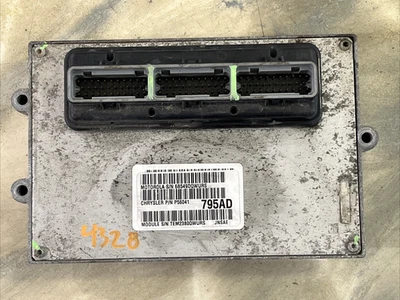 Jeep Cherokee 2001 4,0 L motor M/T computador P56041795AD ECM PCM usado fabricante original Foto 1 de 3