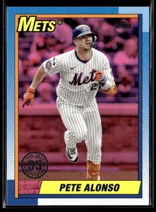 Pete Alonso - 2025 Topps 1990 Topps Baseball 35th Anniversary Pink #T90-30 - Picture 1 of 2