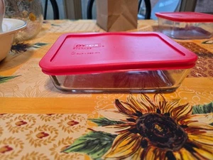 PYREX 4 TASSEN 950 ML 2 STÜCK GLASBEHÄLTER MIT DECKEL - Bild 1 von 6