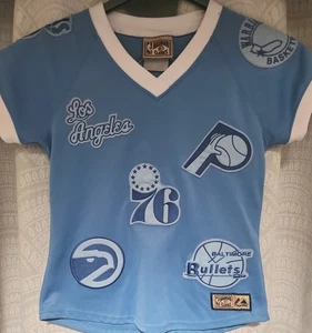 Hardwood Classics Kinder Trikot mit Basketball Team Patches Größe Jugend Large B4 - Bild 1 von 3