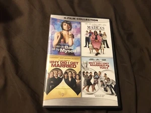Tyler Perry 4 Filmsammlung DVD Warum habe ich geheiratet 1 2 Madeas Zeuge schlecht - Bild 1 von 2
