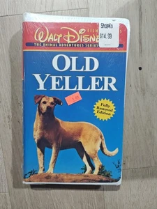 Vintage Walt Disney Old Yeller VHS Sealed Fully Restored Animal Adventures NTSC - Picture 1 of 2
