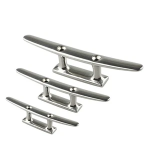 Double Bollard with Base Plate - Mooring Cleat Dock Bollard Rope Tie Post - Picture 1 of 11