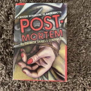 Post-Mortem By Patricia Daniels Cornwell • 1990 • 1st Edition • HC / DJ • G BCE - Picture 1 of 10