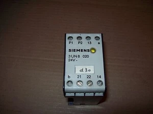 SIEMENS 3UN8-020-24 PTC TERMISTORE MOTORE 1/3 FASE PROTEZIONE TERMICA 24VDC P1357 - Foto 1 di 6