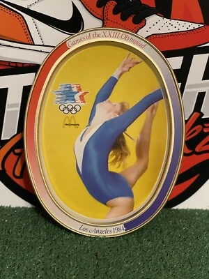Vintage 1984 Olympic McDonalds Collectible Tin Metal Serving Tray - Image 1 of 2