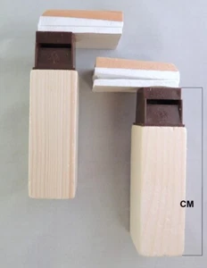 Véritables Soufflets de Coucou pour pendule foret noire 12 cm pour mouvement 8 j - Picture 1 of 1