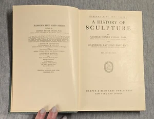 Harper's Fine Arts Series: A History of Sculpture, 1925 - Bild 1 von 12