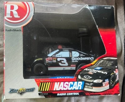 Vintage NASCAR Dale Earnhardt Sr #3 Radio Shack Radio Control Car Scale 1:30 - Image 1 of 4