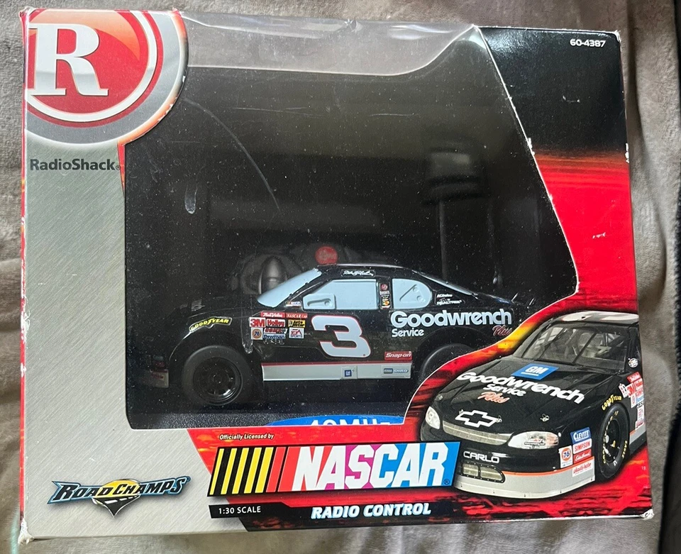Radio Shack de colección NASCAR Dale Earnhardt Sr #3 radio control coche escala 1:30 Foto 1 de 4