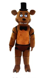 Five Nights at Freddy's FNAF Freddy Fazbear Mascot Costume Cartoon Custom - Picture 1 of 3