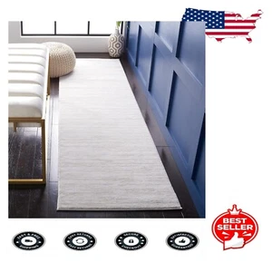 Contemporary 2'2" x 6' Runner Rug - Ivory Ombre Design for Living Rooms & More - Picture 1 of 2