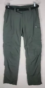 Columbia Convertible Men's Hiking Pants Size 32x33 Green - Picture 1 of 15