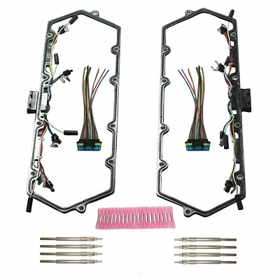 Juntas de cubierta bujías incandescentes para Ford 98-03 7,3 L Powerstroke diésel Vavle Foto 1 de 4