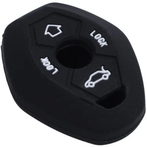 3 Button Remote Key Fob Silicone For E46 E39 E63 E36 E81X5 Z3 Z4, E5 - Imagen 1 de 8
