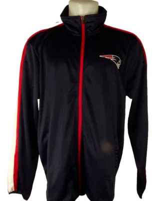 Chaqueta deportiva con cremallera completa para hombre New England Patriots NFL Team Apparel Foto 1 de 4