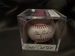 Gary Carter New York Mets Signed OML Baseball JSA BB # - Picture 1 of 4